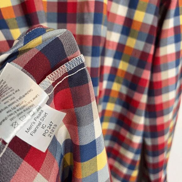 Mountain Khakis Peaks Flannel Bullseye Button Down Flannel Shirt Men's Size XXL - Picture 7 of 7